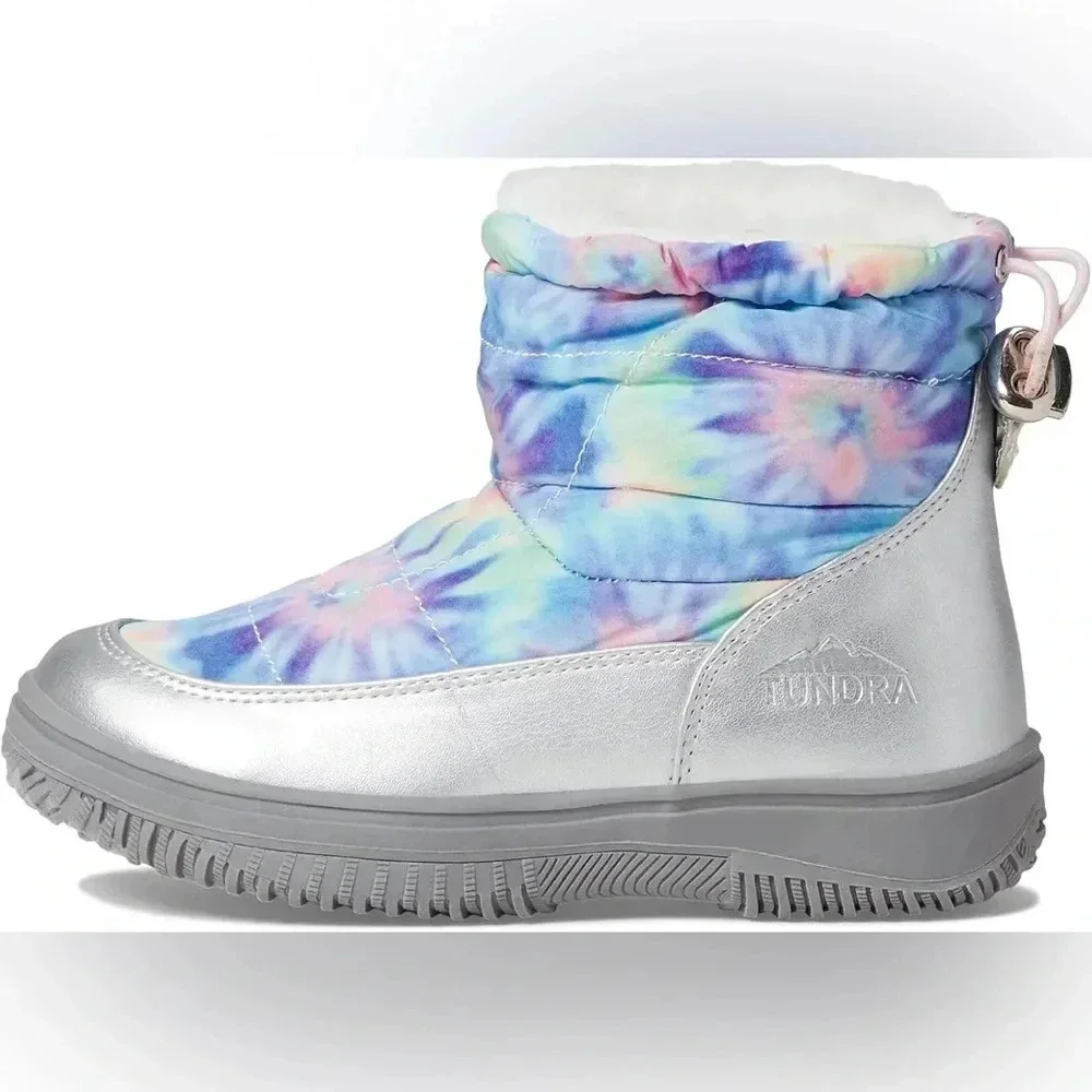 NIB Tundra Bethel Rainbow Little Kid Snow Boots size 2